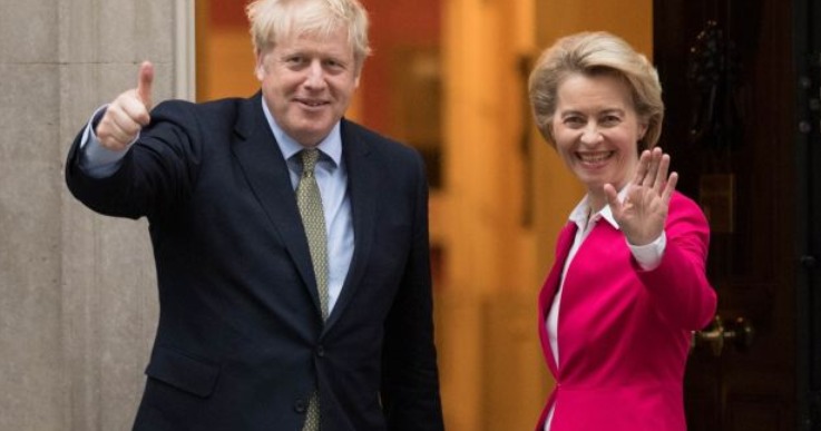 johnson von der leyen