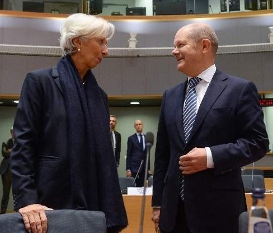 lagarde scholz march 2023
