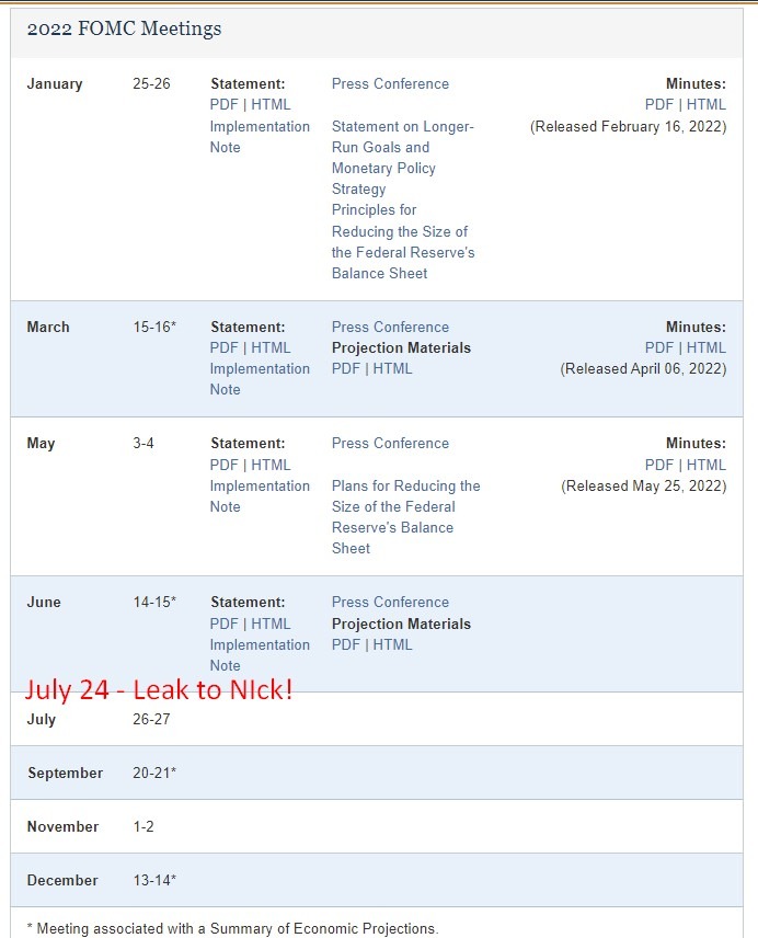 leak to journalist