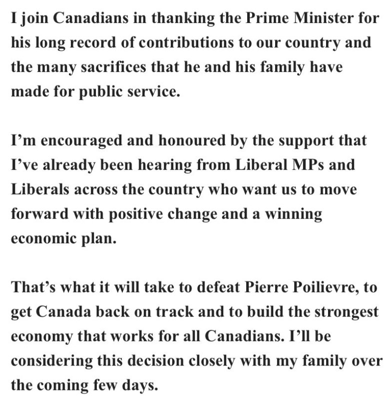 mark careny cad canada pm