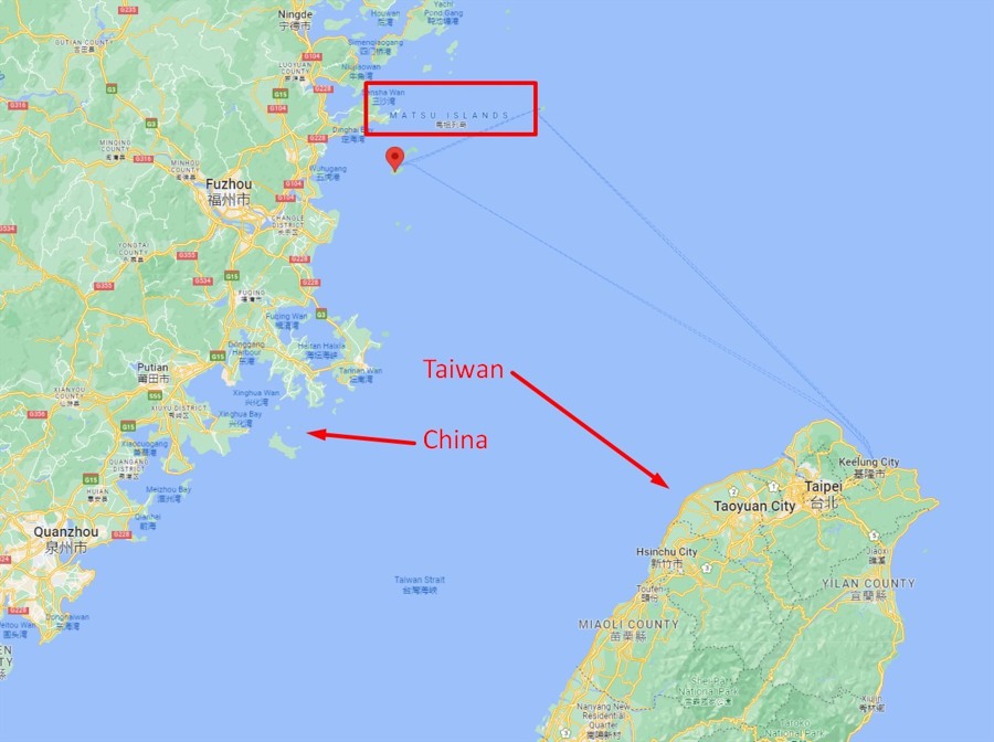 matsu islands taiwan 09 March 2023