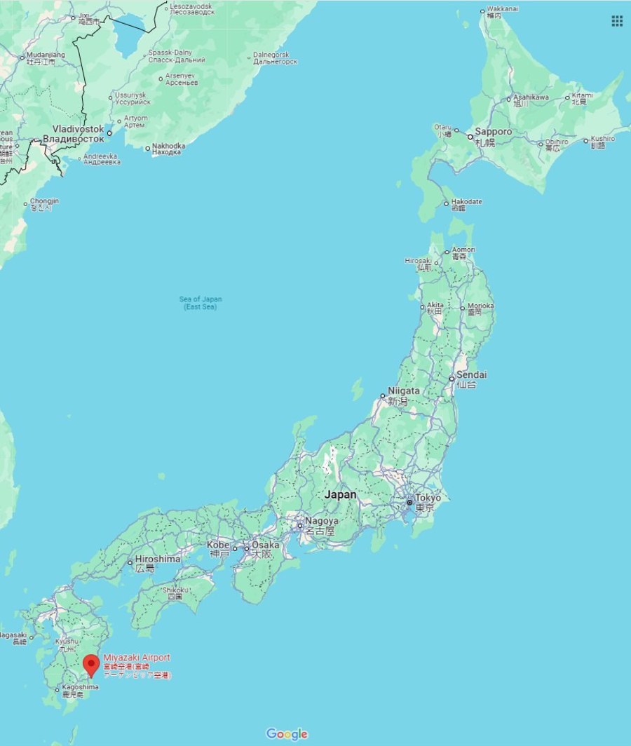 miyazaki airport Japan explosion 02 October 2024 2