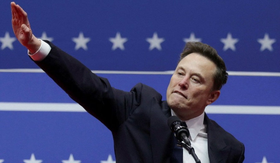 elon musk sig heil
