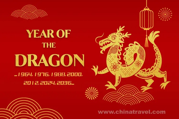 new year china dragon