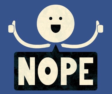 nope thumbs up