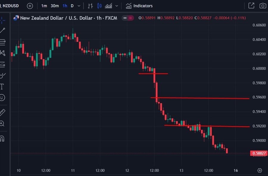 nzdusd chart election 16 October 2023