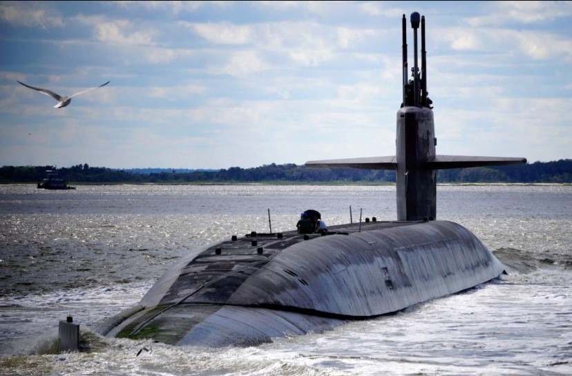 ohio nuclear submarine 06 November 2023