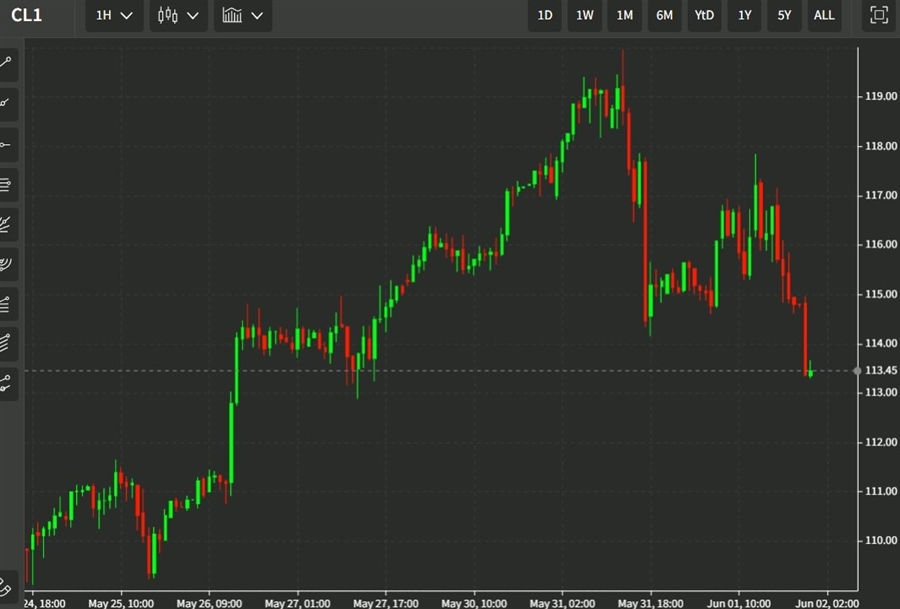 oil 02 June 2022 opec