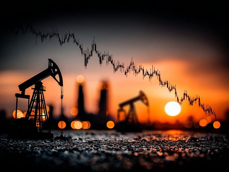 oil prices lower