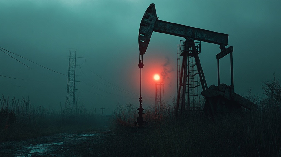 oil pumpjack horror