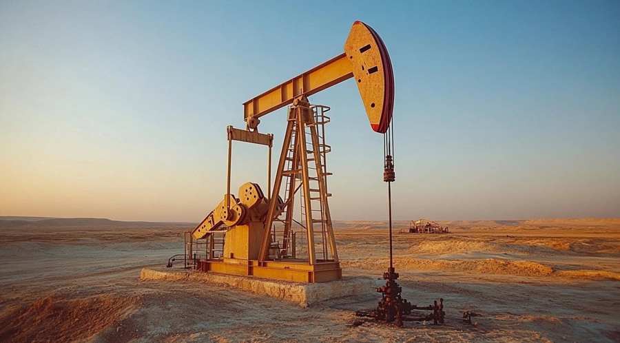 oil pumpjack middle east