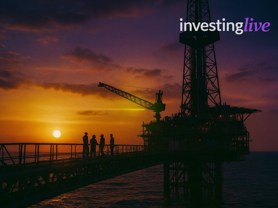 Crude oil settles at .96 | investingLive