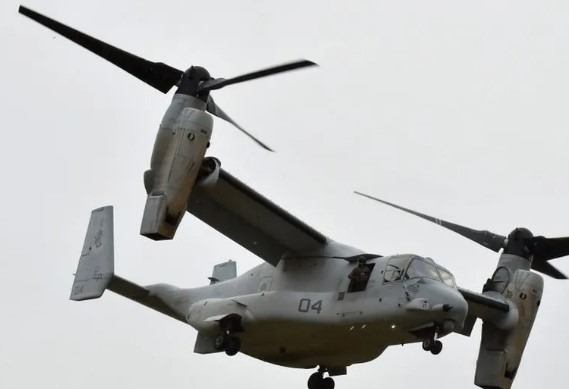 osprey aircraft 07 December 2023