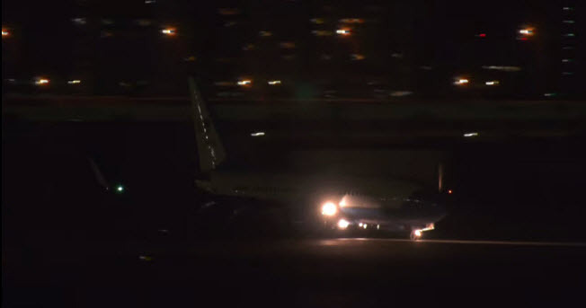 plane landed