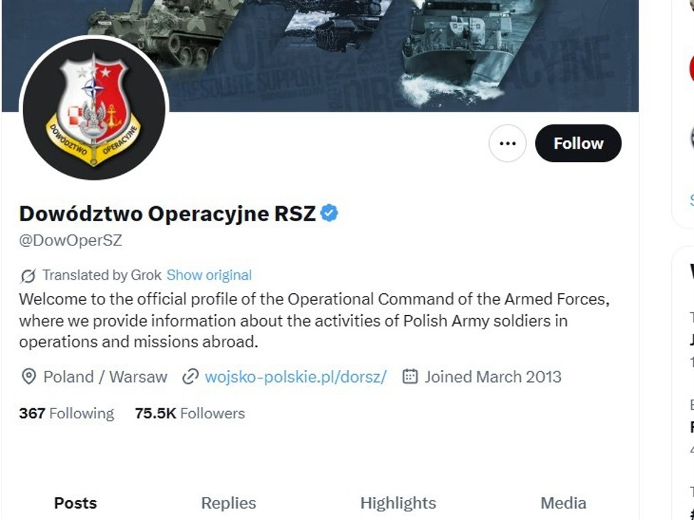 Polish military confirms operation underway against Russian incursion, weapons deployed | investingLive