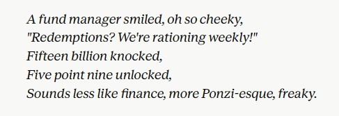 ponzi prive credit limerick 03 July 2026