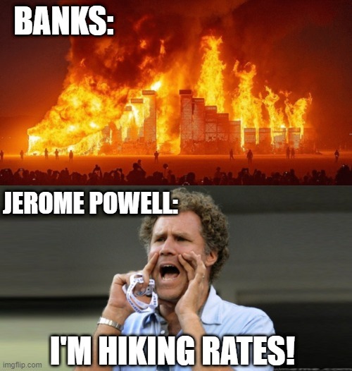 powell banks rates 23 March 2023