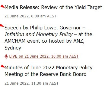rba 21 June 2022