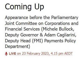 rba bullock 23 February 2023