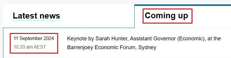 rba hunter Wednesday, September 11, 2024 2