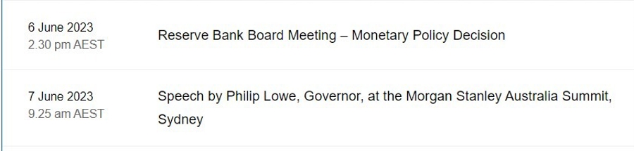 rba june policy meetg 2023
