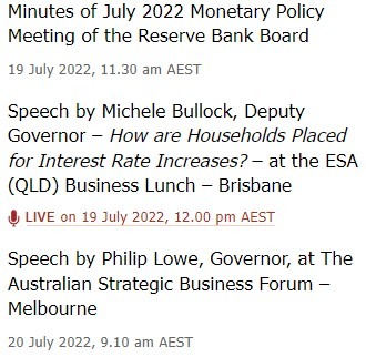 rba week july 18