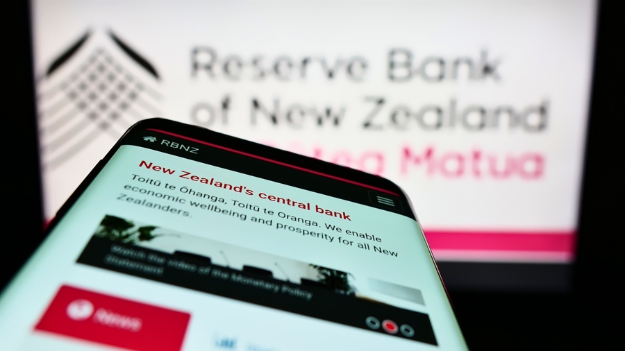 rbnz Reserve Bank of New Zealand screens