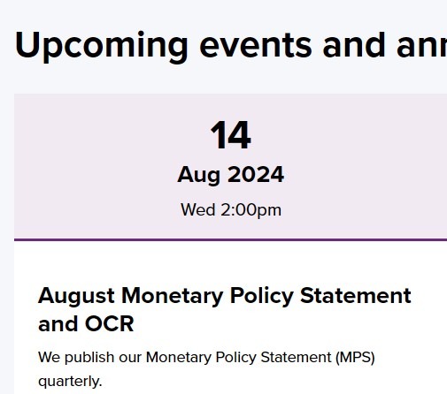 rbnz august meeting 06 August 2024 2