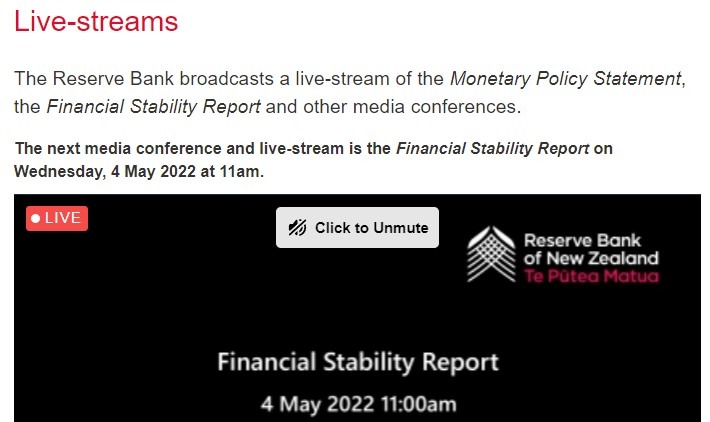 rbnz fin stability 04 May 2022