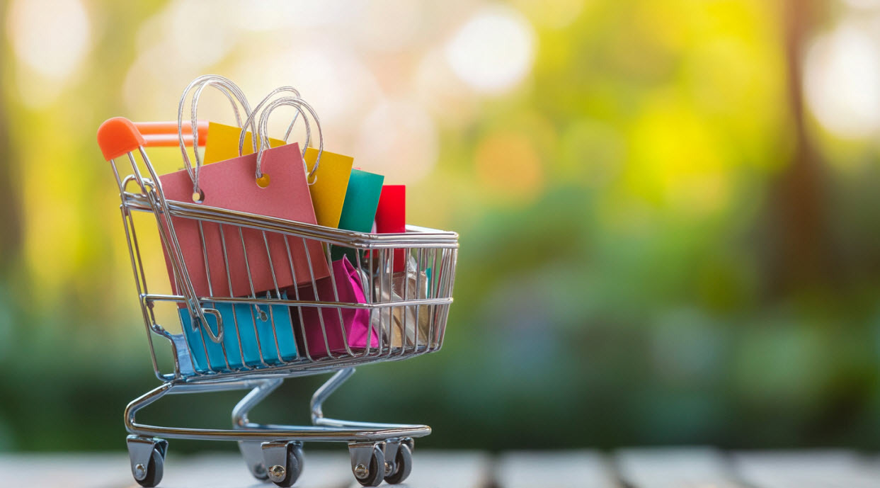 retail sales cart