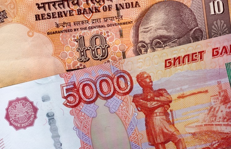 russia india rupee ruble 05 May 2023