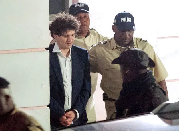 sam bankman-fried under arrest