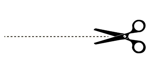 scissors cut