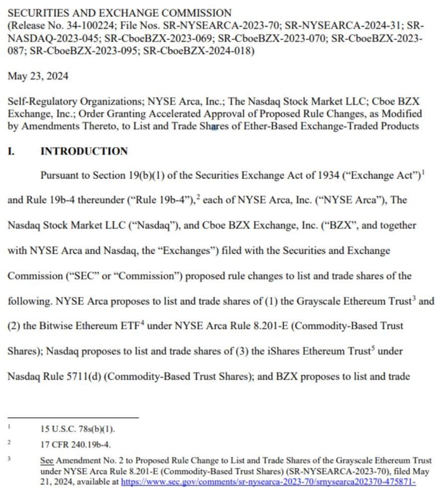 sec eth etf spot approval 24 May 2024 2