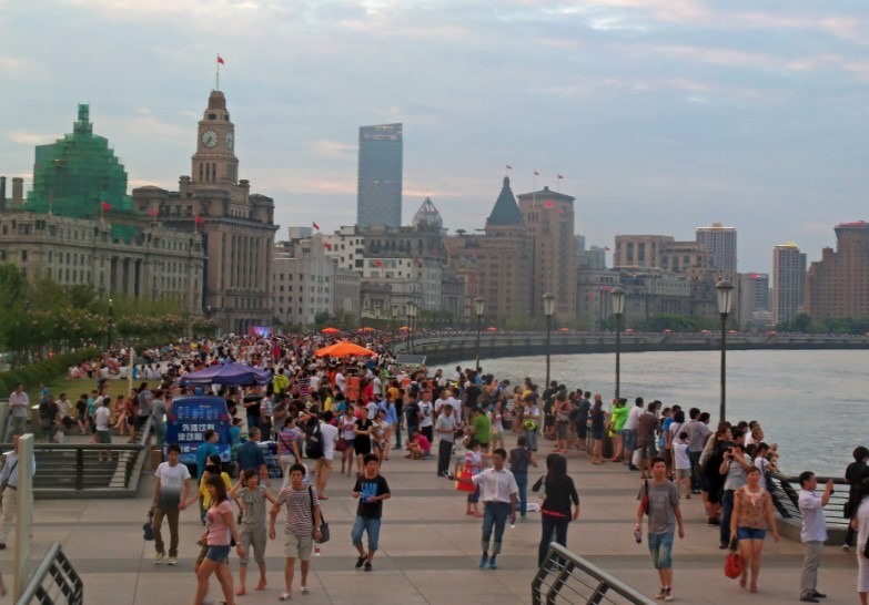 shanghai bund 22 August 2022