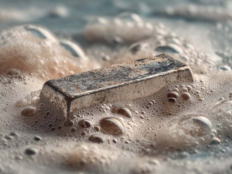 silver froth