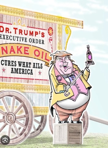 snake oil trump 24 April 2025 2