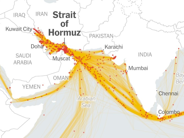 strait of hormuz 25 March 2026