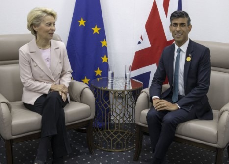 sunak von der leyen