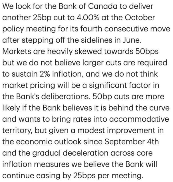 td Bank of Canada preview 23 October 2024 2