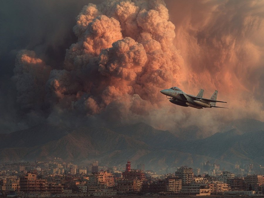 American forces struck an Iranian