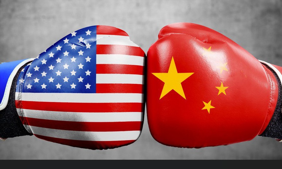 us china fight illustration