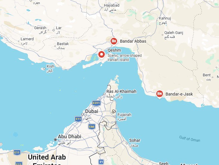 hormuz bombing