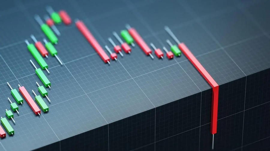 chart crash cliff