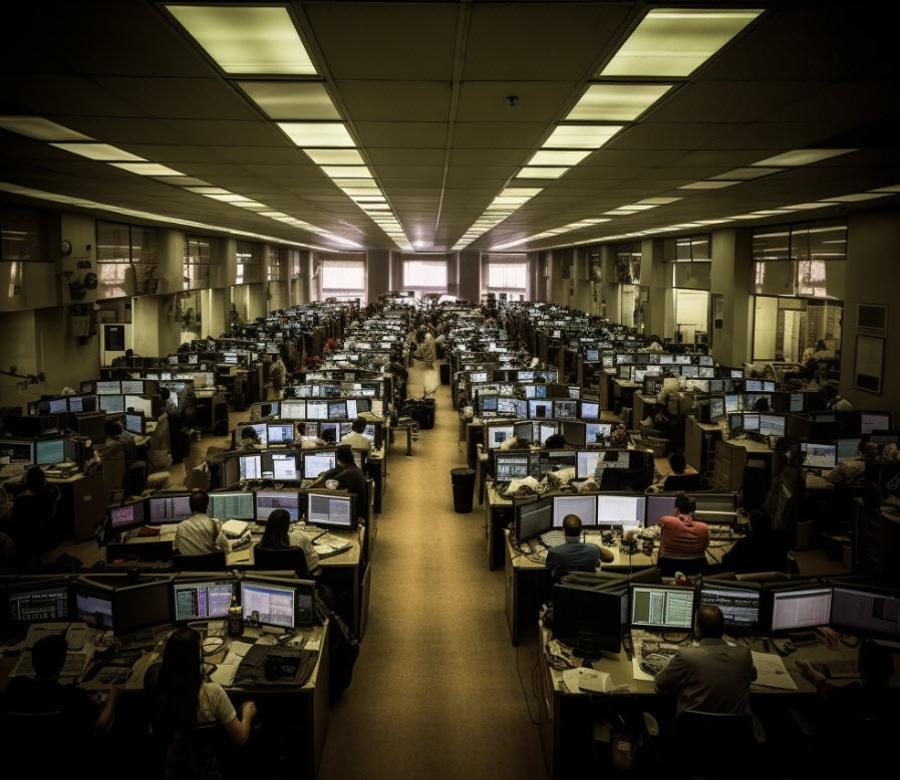 trading floor