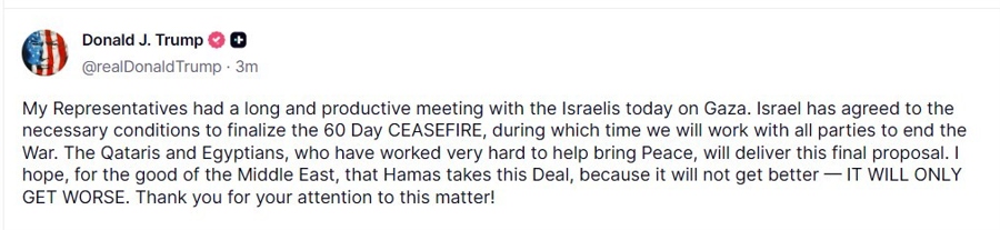 trum gaza israel deal 02 July 2025 2