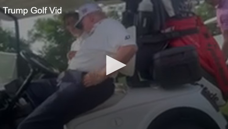 trump biden kamala golf