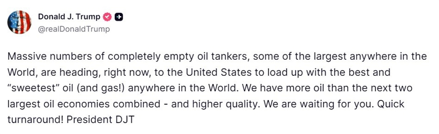 trump empty vessel truth 15 April 2026