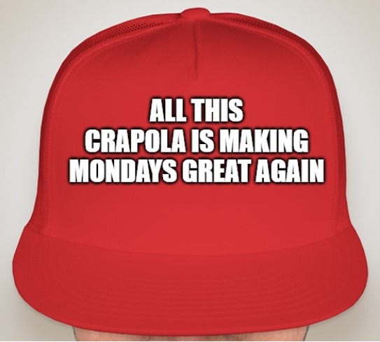 trump hat risk on
