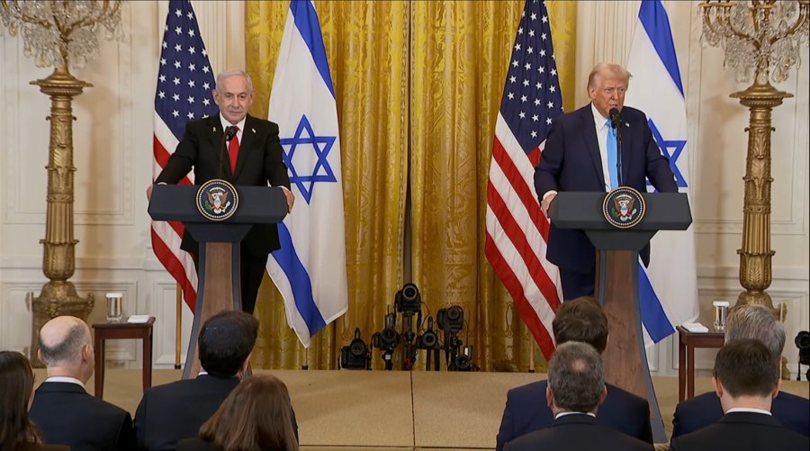 trump netanyahu hostages